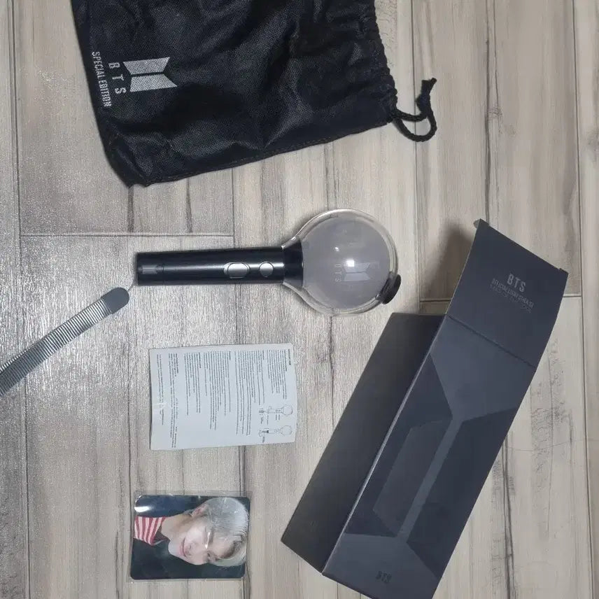 [BUNJANG] BTS Official Special Edition Light Stick Bundle Set with Photocard / BTS 공식 응원봉 스페셜 에디션 포토카드 포함