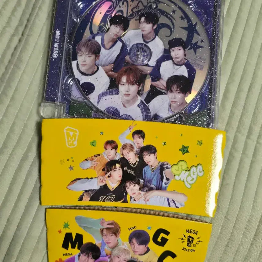 [BUNJANG] NCT WISH Color Jewel Group Album + Mega Coffee Cup Holder / 엔시티위시 컬러 쥬얼 단체반 + 메가커피 컵홀더