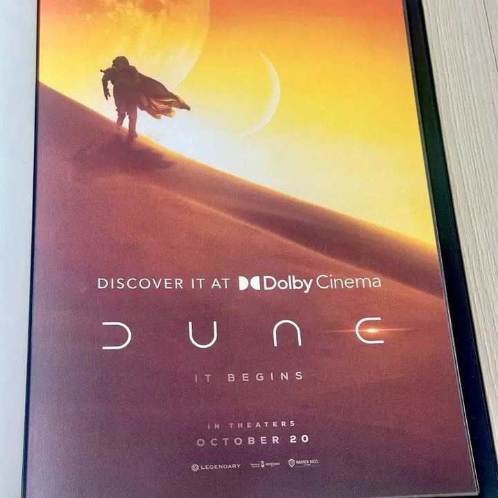 [BUNJANG] Dune 2 Dolby Cinema A3 Poster / [초희귀한정판]영화 듄2 돌비시네마 포스터(A3)DUNE DOLBY