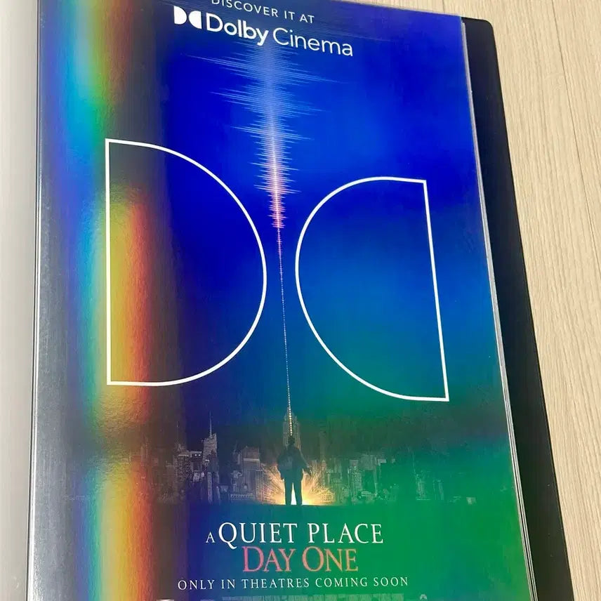 [BUNJANG] A Quiet Place Dolby Exclusive Limited Edition Poster (A3) / [초희귀한정판]영화 콰이어트플레이스 돌비 포스터(A3) DOLBY