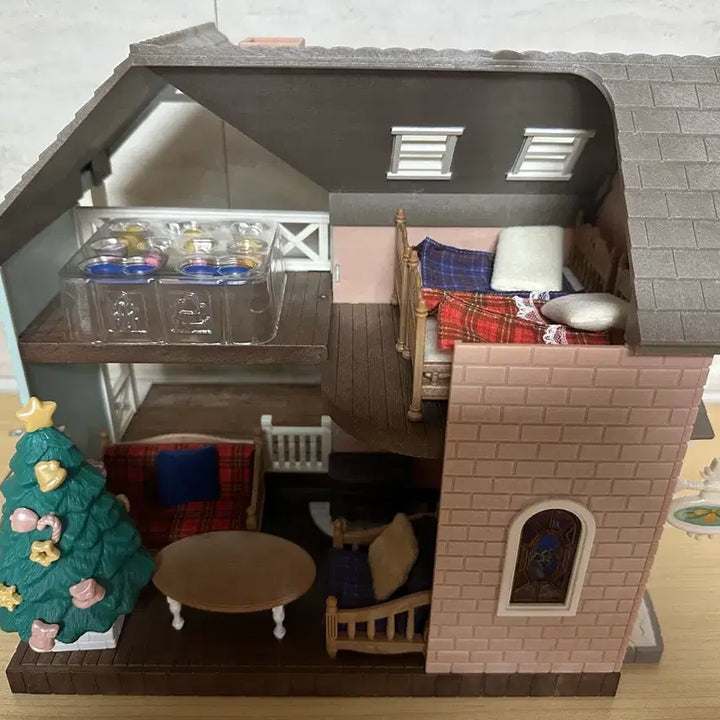 [BUNJANG] Sylvanian Families Lodge House Christmas Set / 실바니안 로지하우스