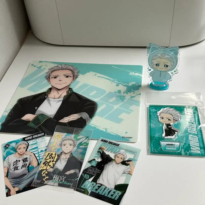 [BUNJANG] Umimiya Acrylic Stand, Mousepad, Photocard Bundle Set / 우메미야 아크릴, 마우스패드, 포카 일괄판매