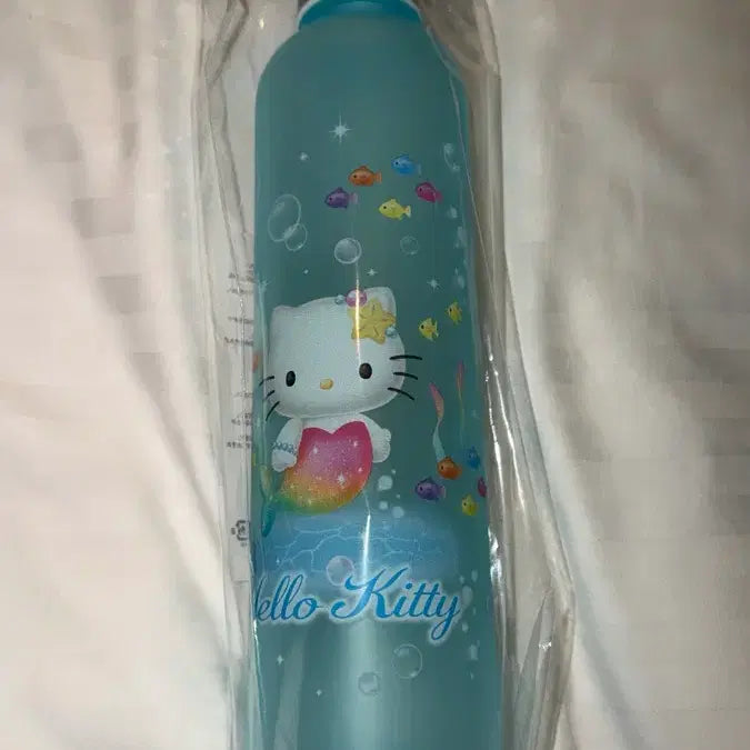 [BUNJANG] Hello Kitty Mermaid Water Bottle Mint / 헬로키티 쿠지 인어 물병 민트
