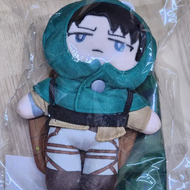 [BUNJANG] Air Tokyo Attack on Titan Levi Bag Plush Doll / air tokyo 진격의거인 리바이 가방 인형 장바구니