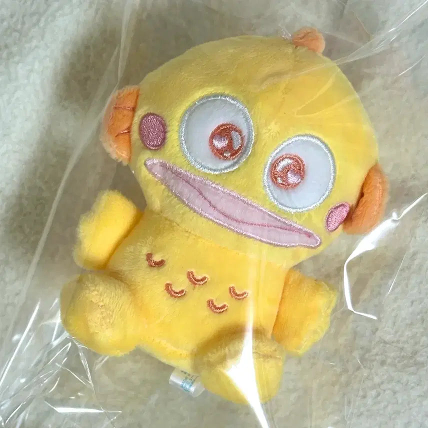 [BUNJANG] Sanrio Hangyodon Uru Uru Yellow Plush / 산리오 한교동 우루우루 옐로우 일본정품