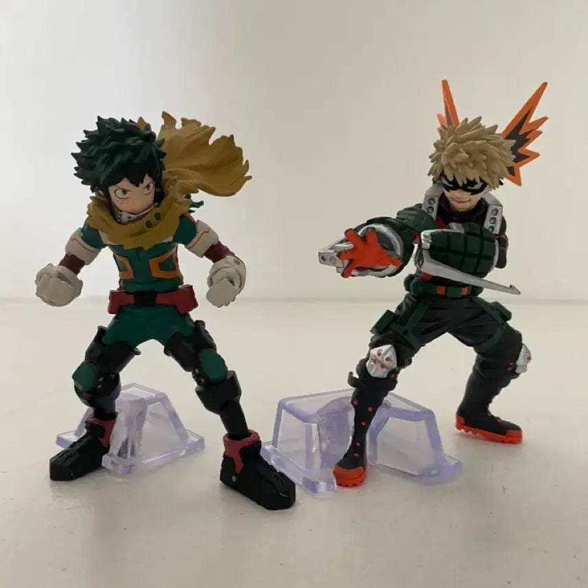 [BUNJANG] My Hero Academia FiguArt mini Izuku Midoriya &amp; Katsuki Bakugo 2-Figure Bundle (Opened) / 히로아카 figuno 미도리야 바쿠고 2종일괄 개봉품