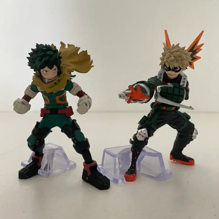 [BUNJANG] My Hero Academia FiguArt mini Izuku Midoriya &amp; Katsuki Bakugo 2-Figure Bundle (Opened) / 히로아카 figuno 미도리야 바쿠고 2종일괄 개봉품