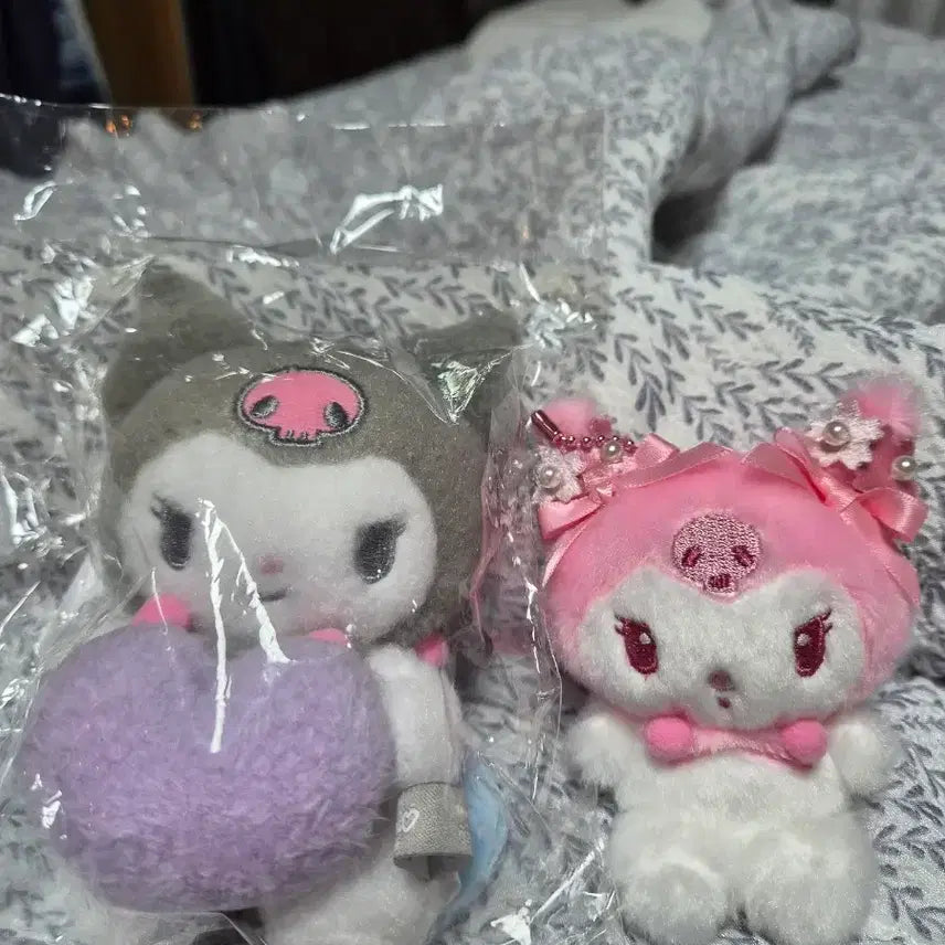 [BUNJANG] Sanrio Kuromi &amp; My Melody Plush Set / 쿠로미 마이멜로디 인형