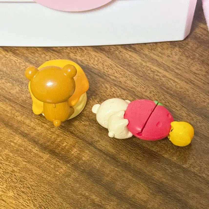 [BUNJANG] Rilakkuma and Korilakkuma Zipper Bites Bundle Set / (일괄)리락쿠마 지퍼바이트