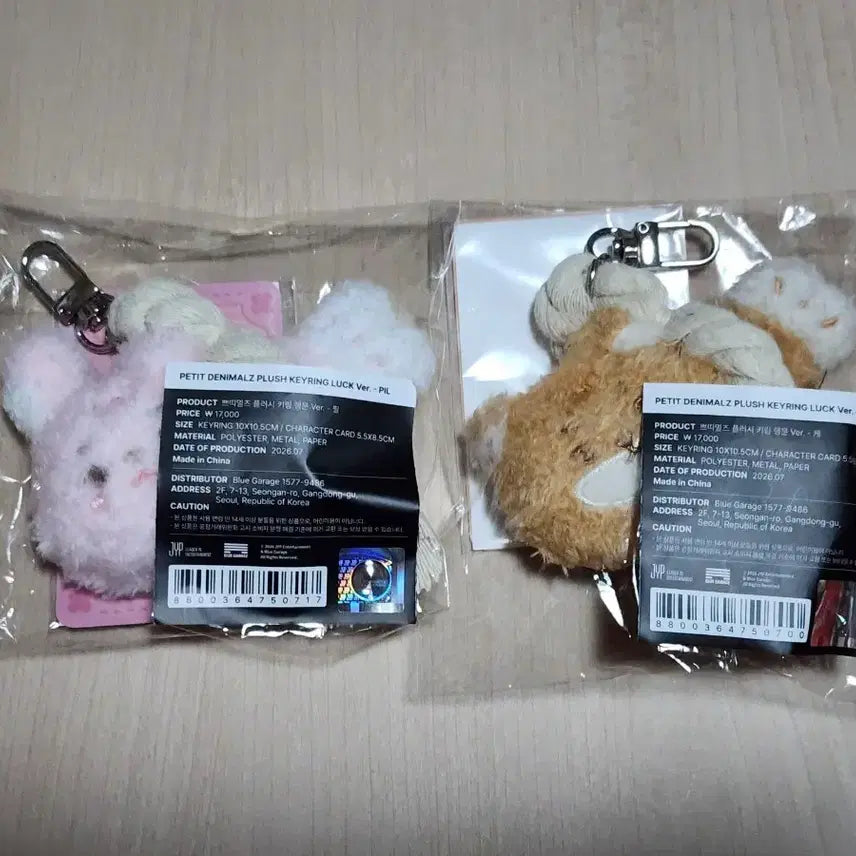 [BUNJANG] DAY6 "The Present" Guard Ring Keychain (Philip, K) / 데이식스 액막이 키링 케,필