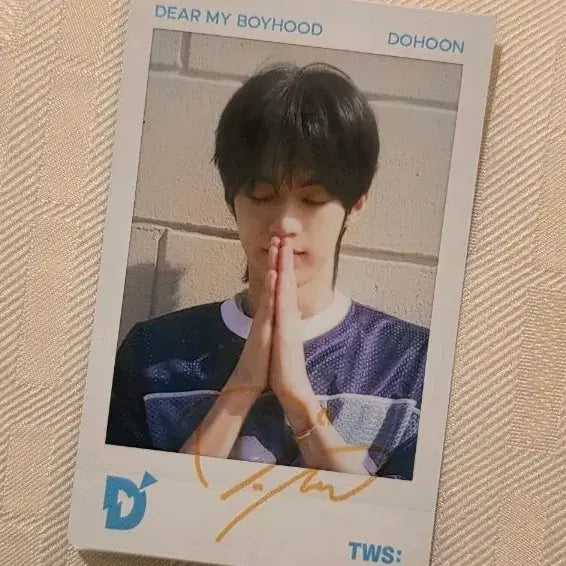 [BUNJANG] TWS DICON Japan Popup Polaroid Dohoon / TWS 투어스 디아이콘 일본 팝업 폴라로이드 도훈
