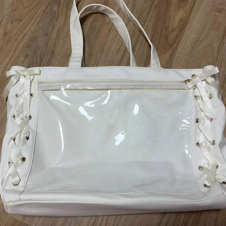 [BUNJANG] Wego Lace-up Ita Bag L / 위고 레이스업 L A3 이타백 wego