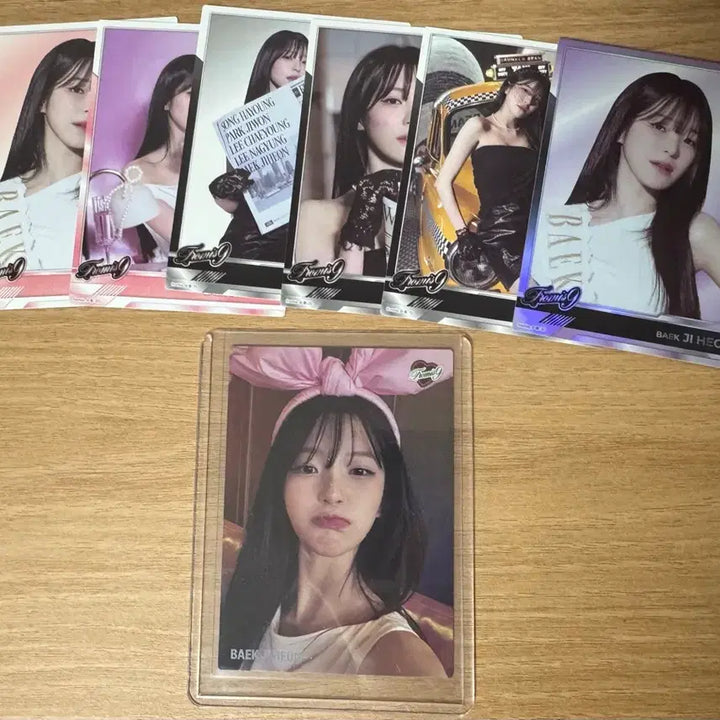 [BUNJANG] fromis_9 Baek Ji-heon Terrazza Photocard / 프로미스나인 테레카 백지헌 포토카드