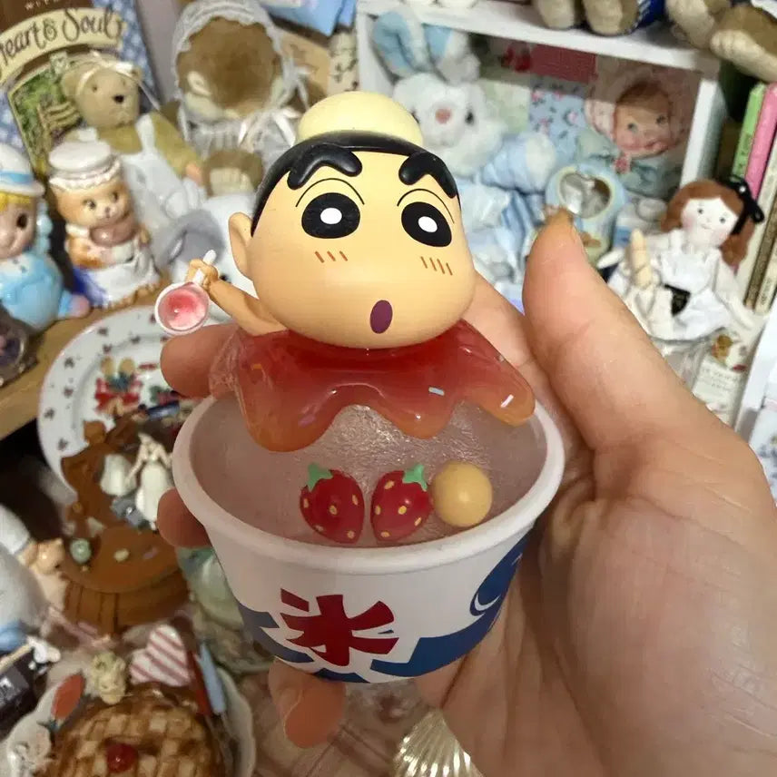 [BUNJANG] Crayon Shin-chan 52Toys Dessert Time Shaved Ice Figure Bundle Set / (가격제안 가능/일괄)짱구 52토이즈 디저트 타임 빙수피규어