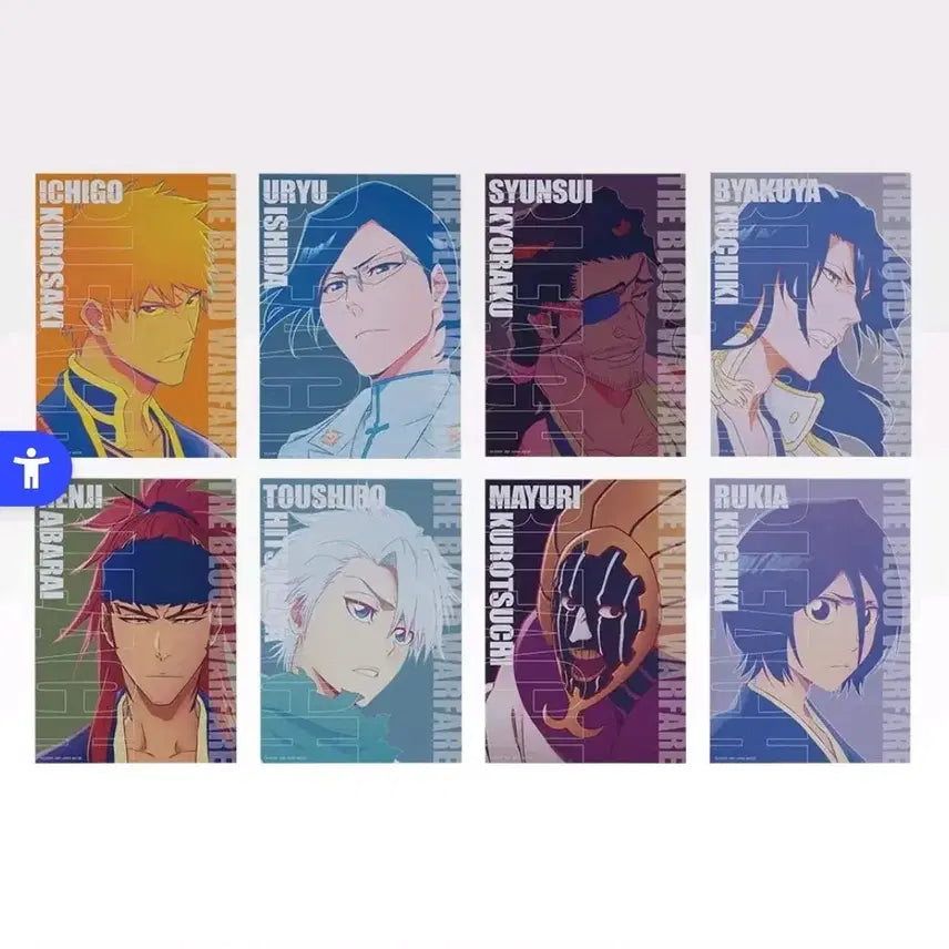 [BUNJANG] Bleach H-Con Canvas Board Set (8 Types) / 블리치 H상 캔버스 보드 8종 세트