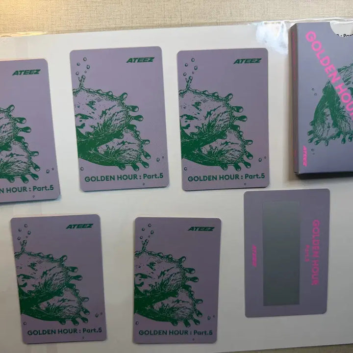 [BUNJANG] ATEEZ Golden Hour Part.5 Album Photocard / 에이티즈 포카 골든아워 파트5 앨범 포토카드