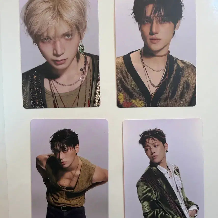 [BUNJANG] ATEEZ Photocard Set / 에이티즈 포토카드4 종 poca album