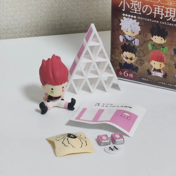 [BUNJANG] Hunter x Hunter Hisoka Rement Miniature Figure Petadol / 헌터헌터 히소카 리멘트 소형 재현 모형 페타돌