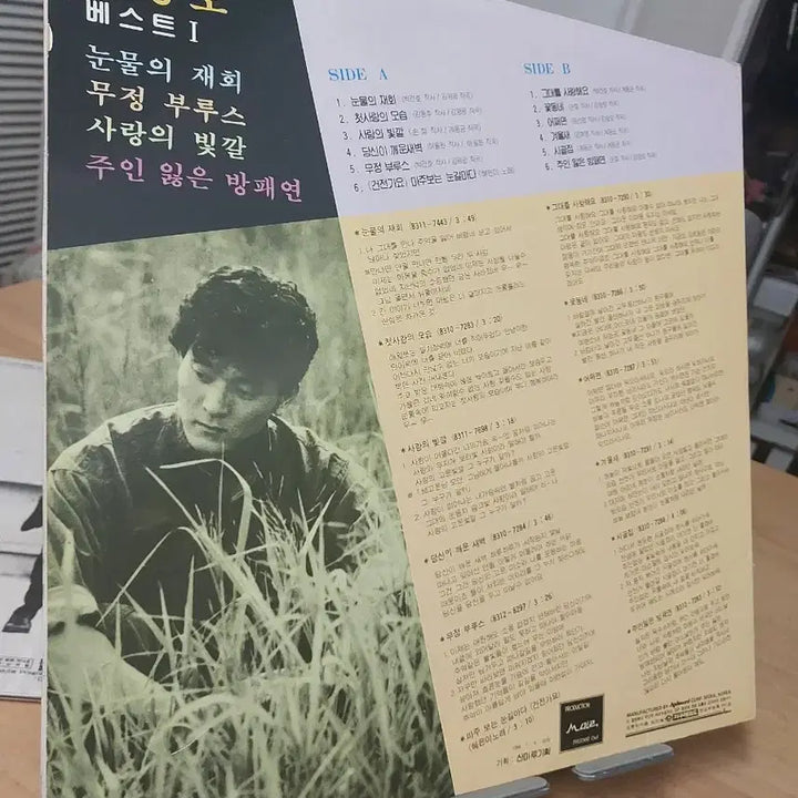 [BUNJANG] Kang Seung Mo Best Album LP / 강승모 베스트 앨범
