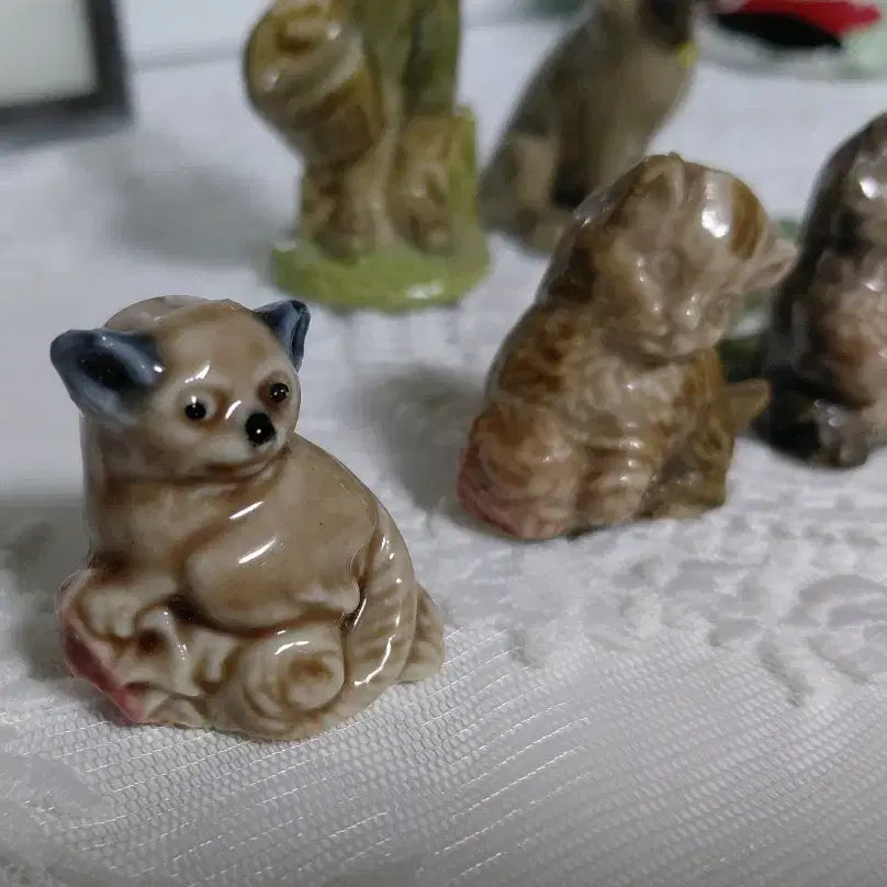 [BUNJANG] Wade Whimsies Animal Ceramic Figurine / vintage) Wade Whimsies 동물도자기피겨린 개당가격