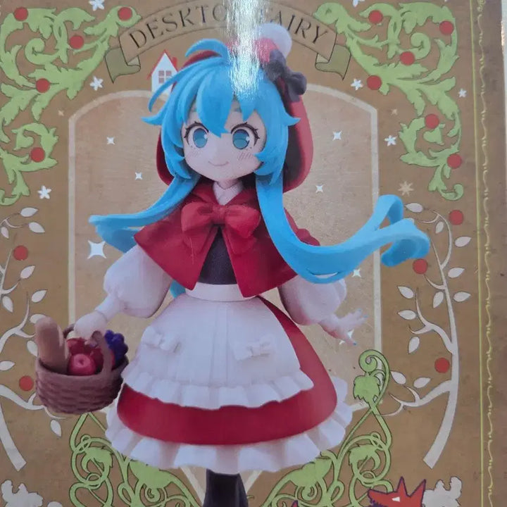 [BUNJANG] F:NEX Hatsune Miku Desktop Fairy Red Riding Hood ver. Figure (Sealed) / 미개봉) 미쿠 데스크탑 페어리 빨간 망토 ver. 후류
