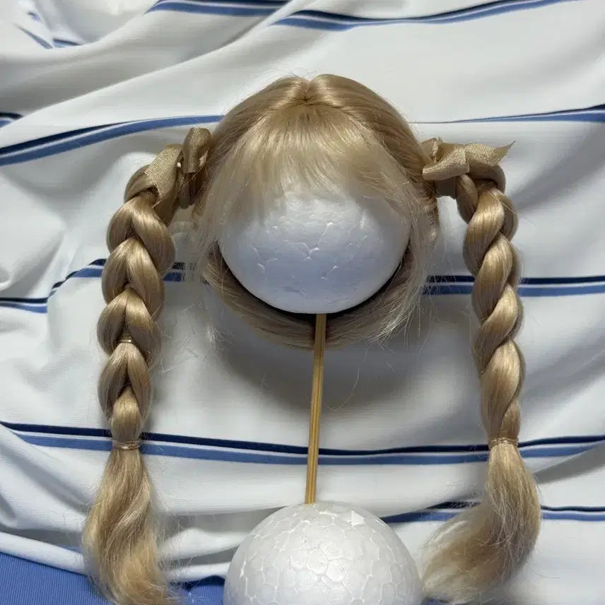 [BUNJANG] AWEN 6-7 inch Doll Wig / 아웬 양갈래가발 6-7인치