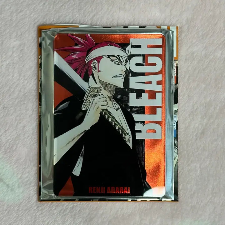 [BUNJANG] Bleach Renji Abarai Jump Shop Original Art Status Acrylic Card / 블리치 아바라이 렌지 점프샵 원화 스테이터스 아크릴 카드