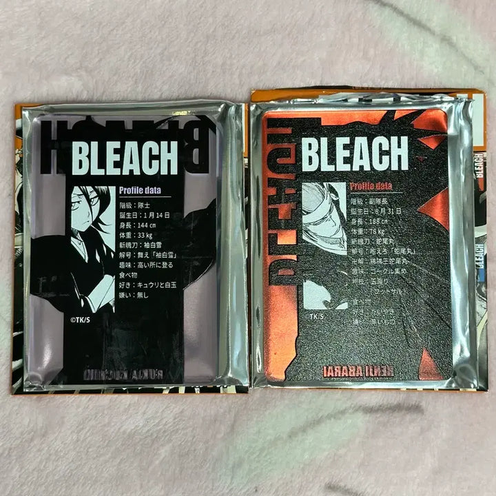 [BUNJANG] Bleach Kuchiki Rukia &amp; Abarai Renji Jump Shop Original Art Acrylic Card / 블리치 쿠치키 루키아 아바라이 렌지 점프샵 원화 스테이터스 아크릴 카드