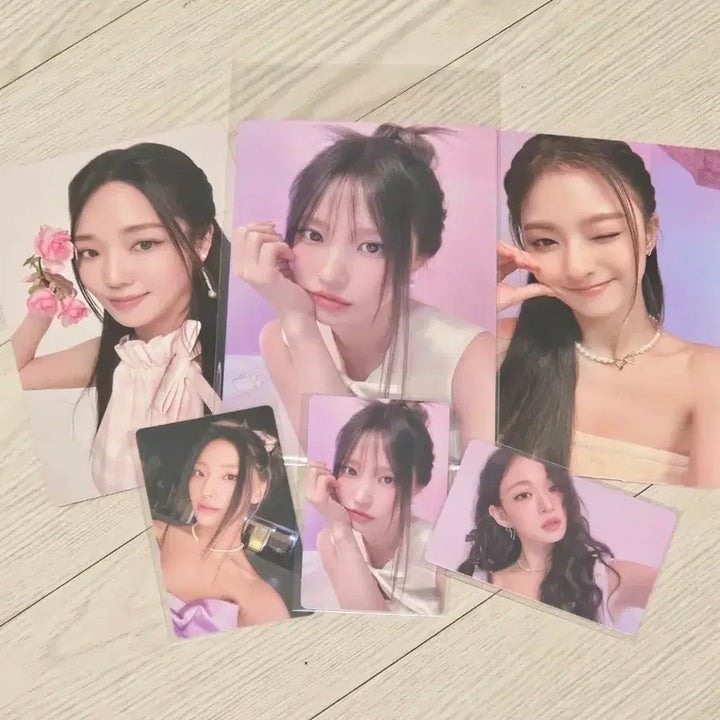 [BUNJANG] fromis_9 Photocard 3-Piece Bundle Set + 3-Piece Photo Stand Set / 프로미스나인 포카 3장 + 포토스탠드 3종 일괄
