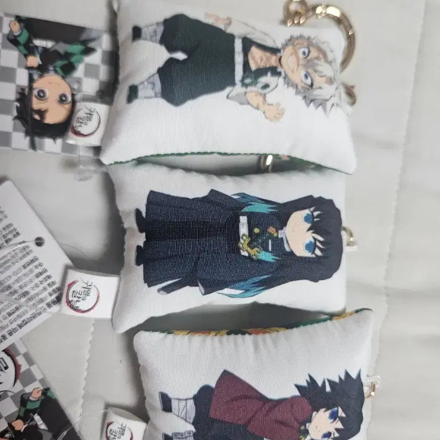 [BUNJANG] Demon Slayer Cushion Keyring / 귀멸의 칼날 쿠션키링