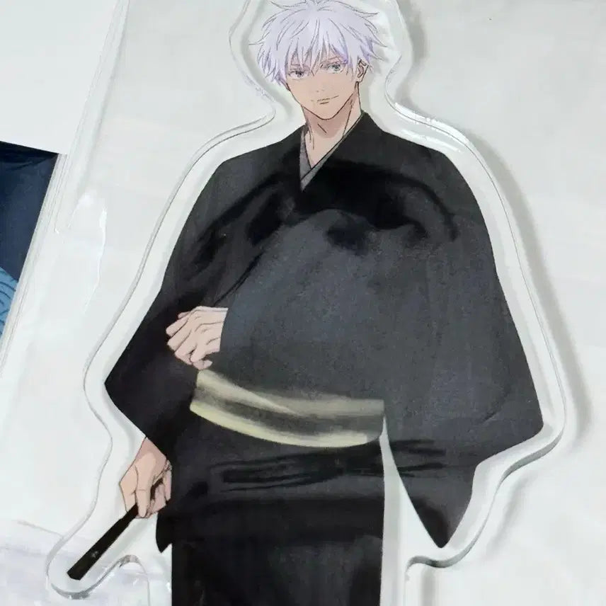 [BUNJANG] Jujutsu Kaisen Tsutaya Pop-Up Yukata Series Satoru Gojo Acrylic Stand &amp; Bromide Set / 주술회전 츠타야 팝업 유카타 아크릴 스탠드 특전 브로마이드 고죠 사토루