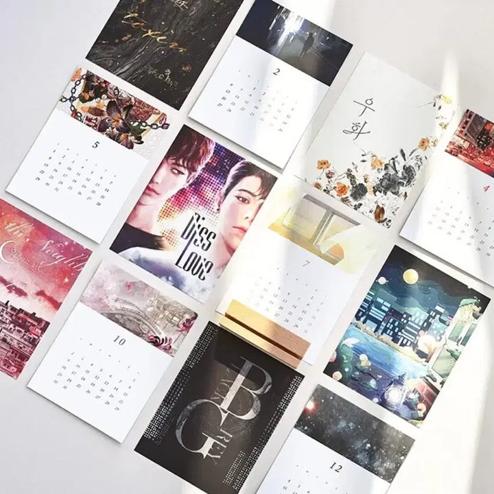 [BUNJANG] 2022 Aladdin BL Calendar - Toxins, Stranger, Jujutsu Kaisen, Yuuji, Disrupt, Refail, Cheonsusein / 2022 알라딘 BL 캘린더 톡신 이방인 유우지 디스러브 리페일 천추세인