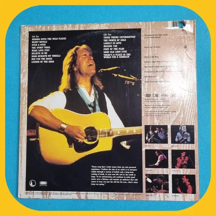 [BUNJANG] Dan Fogelberg Greetings from the West Live LP / 댄 포겔버그 라이브 GREETINGS FROM THE WEST  LD