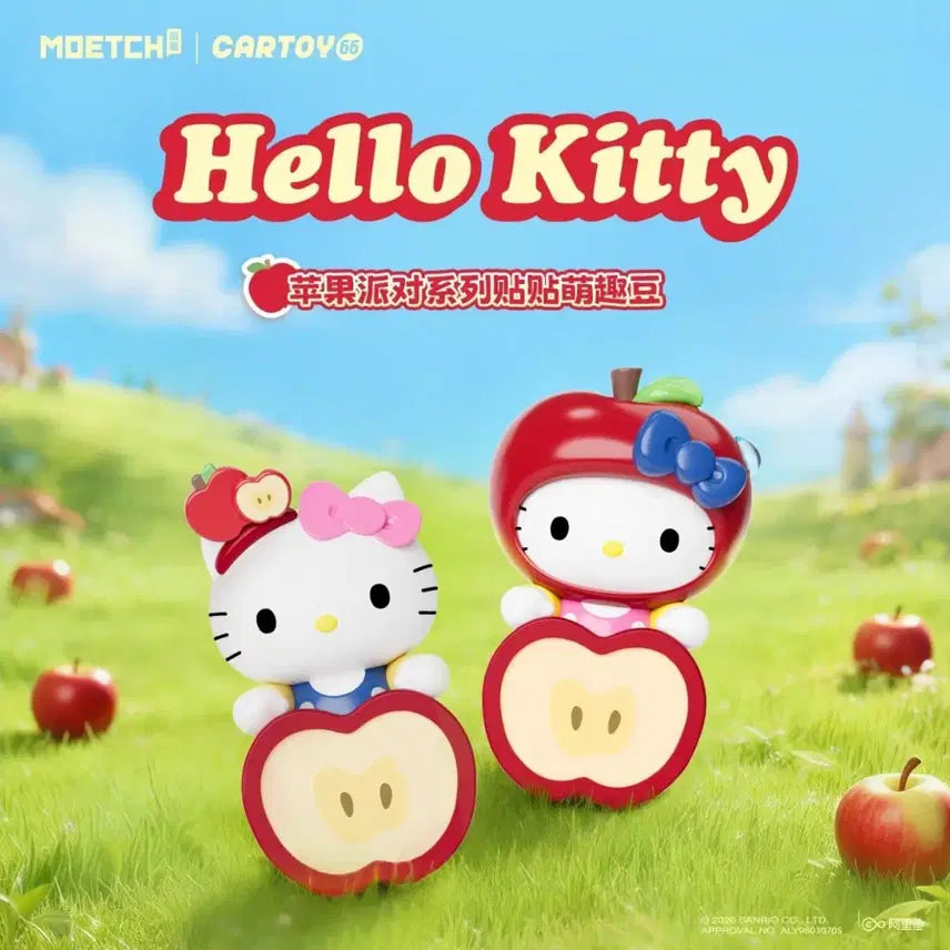 [BUNJANG] Hello Kitty Apple Shaped Mini Figure / 신상 헬로키티 사과 히퍼 랜깡 닡개판매-!!