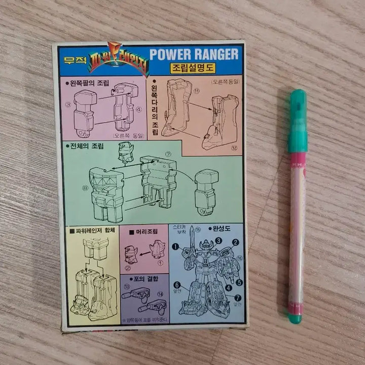 [BUNJANG] Edison Invincible Power Rangers Model Kit / 에디슨 무적 파워레인저