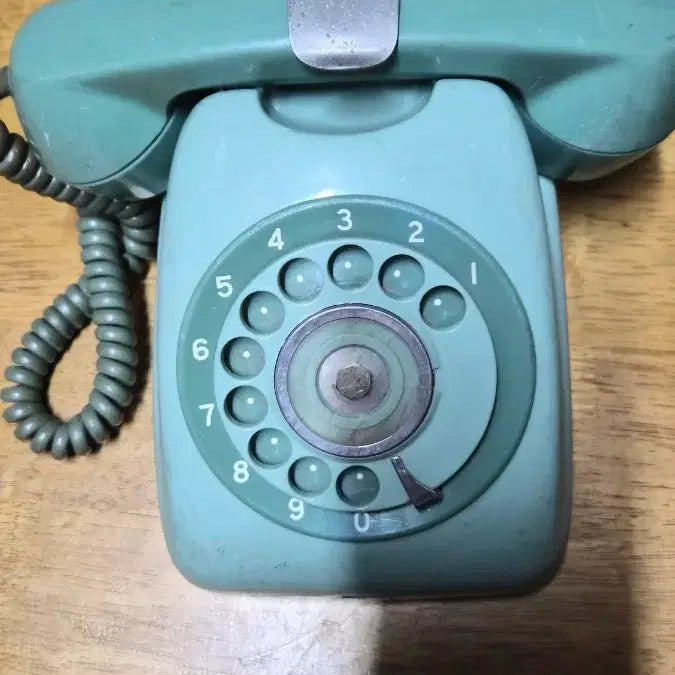 [BUNJANG] Antique Rotary Telephone Mint / 앤틱 회전식 전화기 민트색