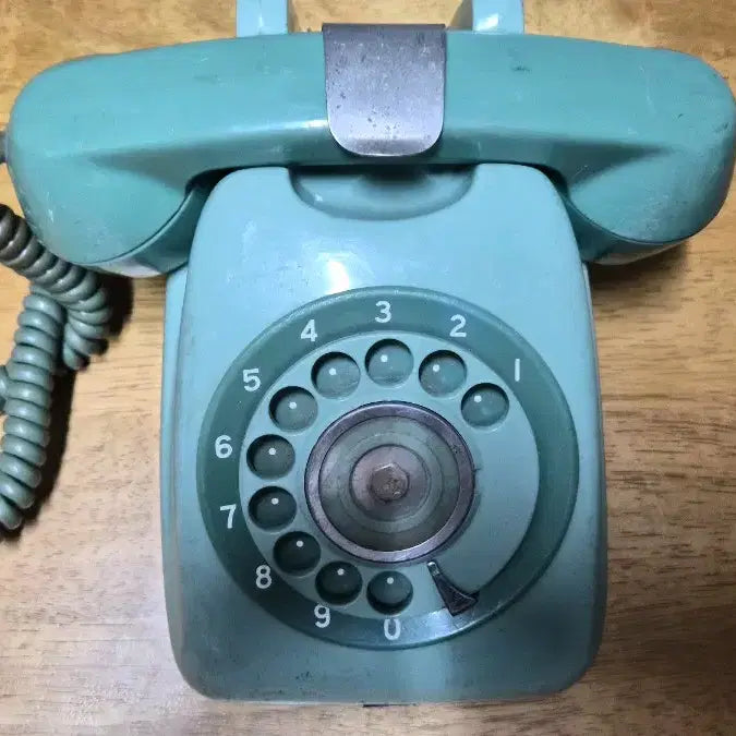 [BUNJANG] Antique Rotary Telephone Mint / 앤틱 회전식 전화기 민트색