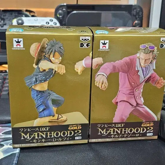 [BUNJANG] Banpresto One Piece DXF MANHOOD2 Luffy / Tesoro Bundle Set Figures / 반프레스토 원피스 DXF MANHOOD2 피규어 루피/테조로 일괄판매