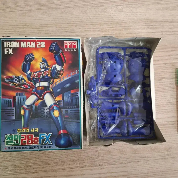 [BUNJANG] Alpha Science Tetsujin 28 FX Model Kit / 알파과학 철인28호 FX 완구