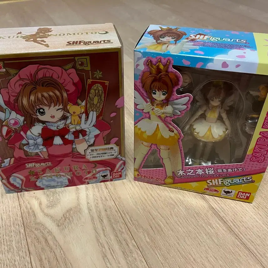 [BUNJANG] SHF Cardcaptor Sakura Figure 2 Types Bundle Set / SHF 카드캡터체리 (카드캡터사쿠라) 피규어 2종 일괄