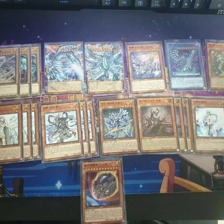 [BUNJANG] White Fantasy Overoul &amp; Blue Abyss Overoul &amp; White Dragon Parts / 하얀 환상수 오버울,푸른 심연 오버울&amp;백룡 파츠