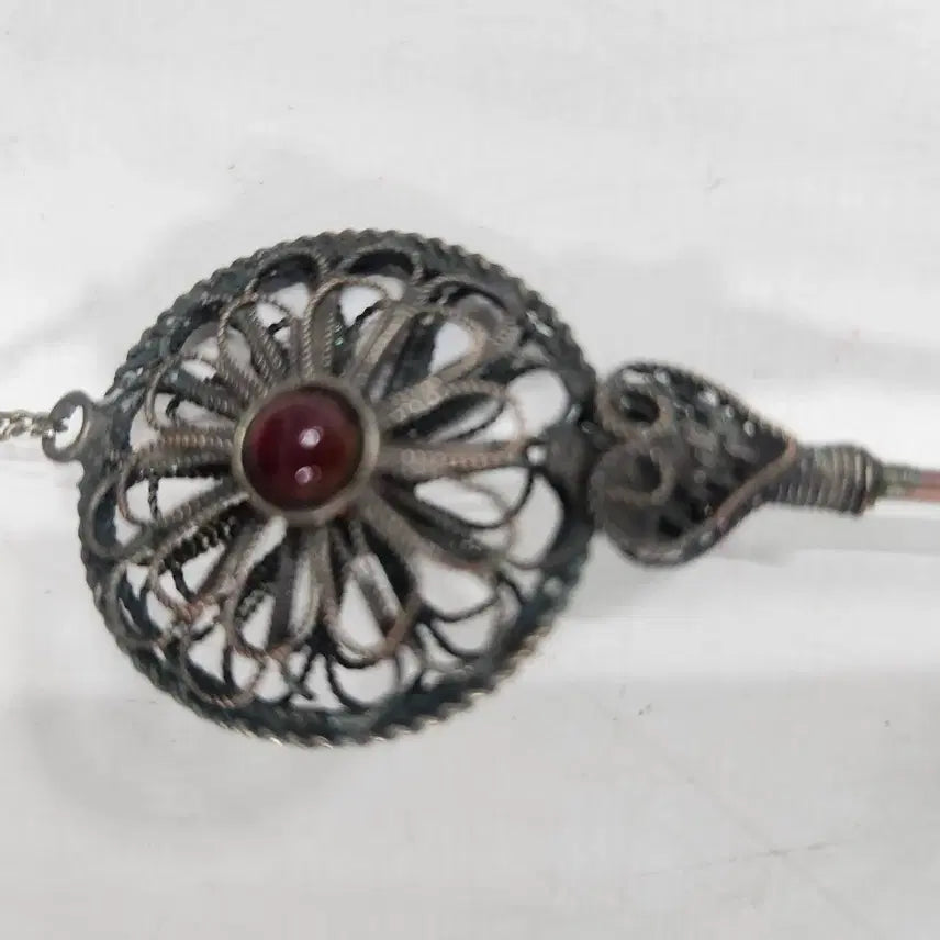 [BUNJANG] Qing Dynasty Gachae Back Pin Hairpin / 중국도자기               청대 가채 뒷꽂이