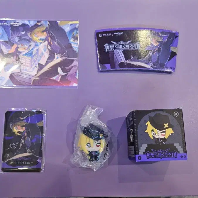 [BUNJANG] Zenless Zone Zero Hugo &amp; Bladde Goods Set / 젠존제 젠레스 존 제로 더벤티 콜라보 휴고 블라드 굿즈 비비안엽서포함 B