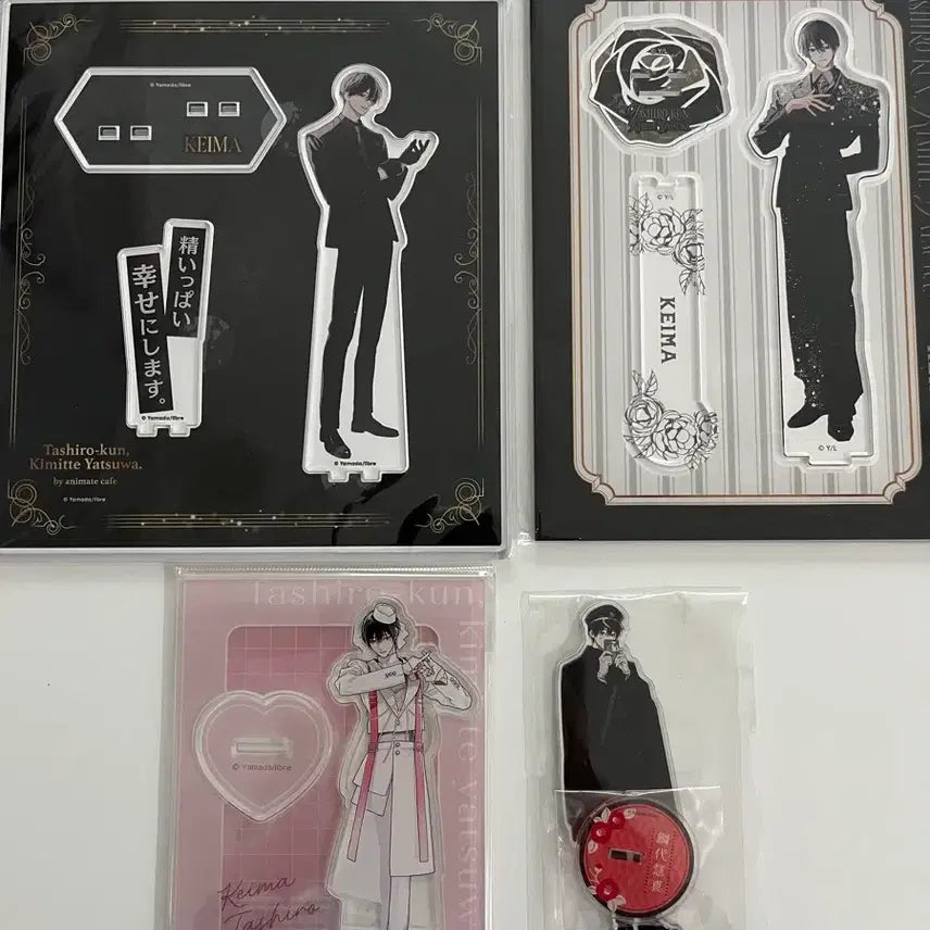 [BUNJANG] Tashiro Ranun Yeoseokun Acrylic Stand Set / 타시로 너란 녀석은 아크릴 스탠드 4종 일괄 타시로