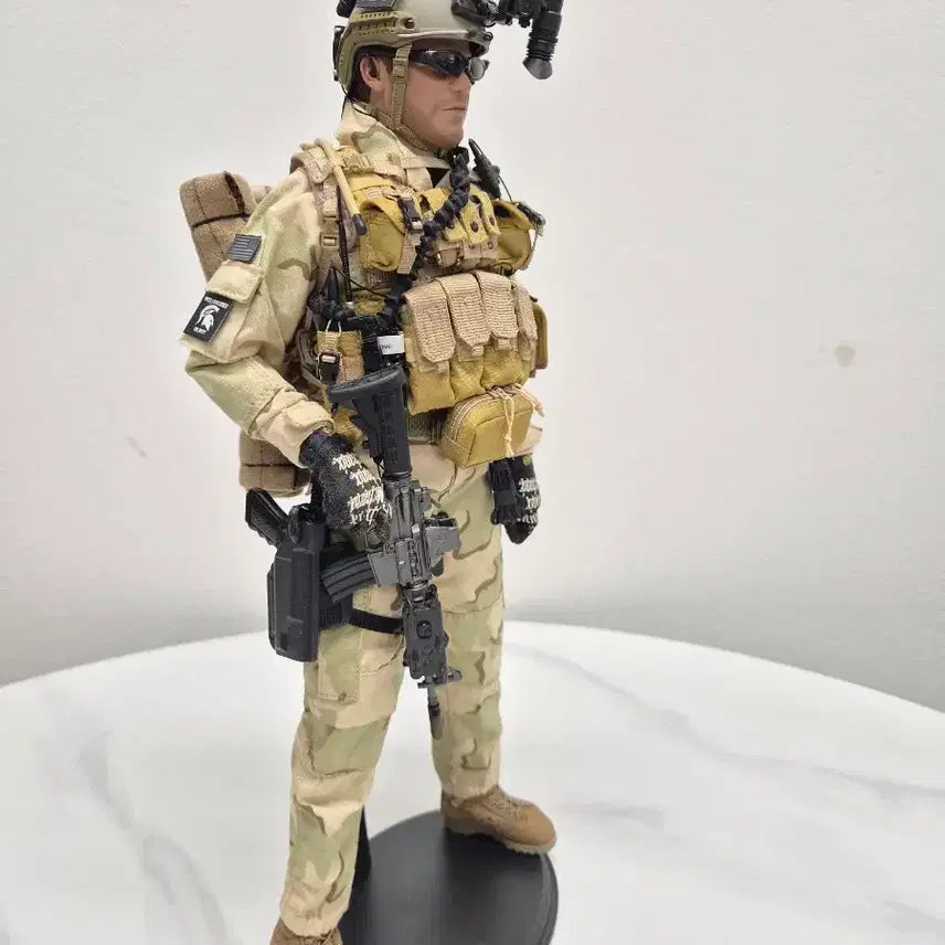 [BUNJANG] Custom Navy SEAL DEVGRU Desert Tri-Color Version Military Figure / 밀리터리 피규어 커스텀 네이비씰 데브그루 사막삼색 버전