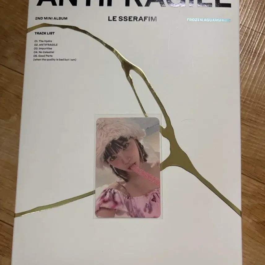 [BUNJANG] LE SSERAFIM ANTIFRAGILE Album Set Photocard Included / 르세라핌 ANTIFRAGILE 앨범 세트 풀구성 포카 포함