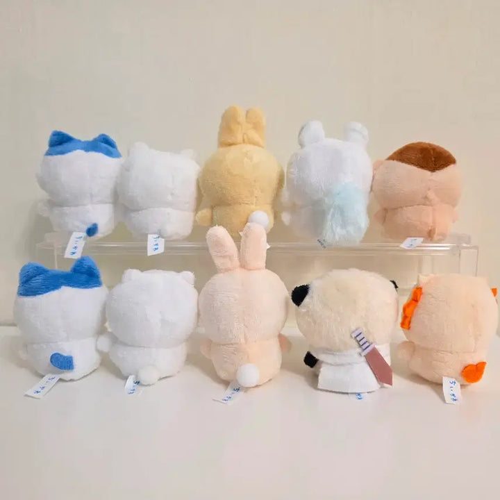 [BUNJANG] Chiikawa Osuwari Nuigurumi Plush Set (Series 1 &amp; 2) / 치이카와 앉은 인형 오스와리 누이구루미 1, 2탄 10종 가챠