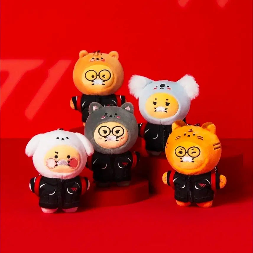 [BUNJANG] Kakao Friends Chunsik Backpack Keychain Bundle / T1 도란 오너 춘식이 백팩 키링 일괄판매