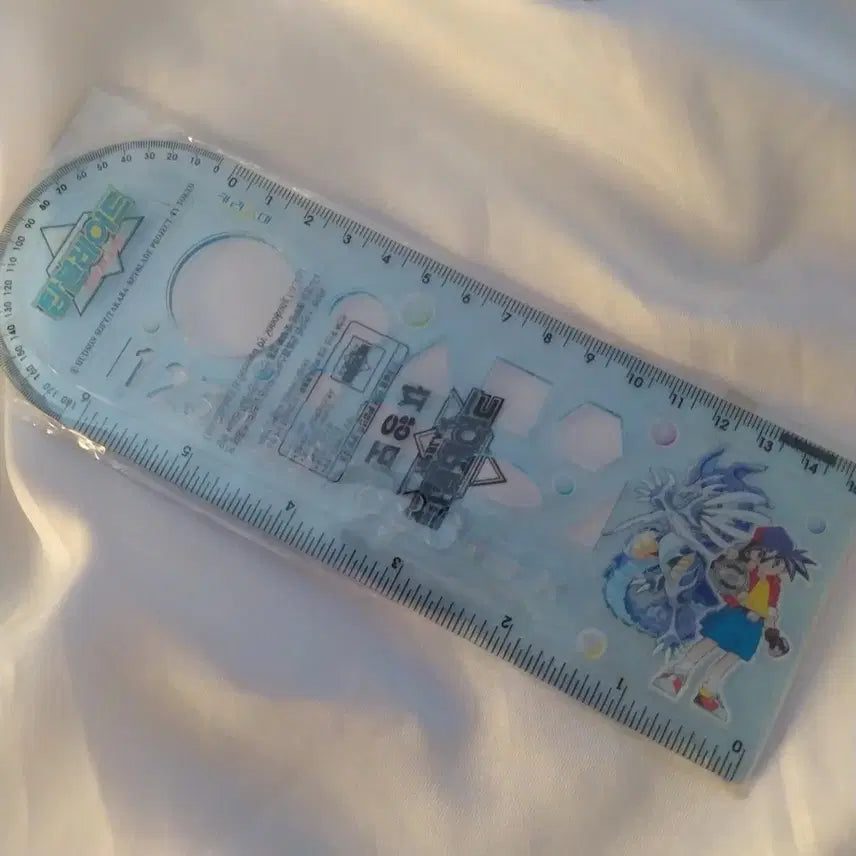 [BUNJANG] Beyblade Vintage Ruler / 탑블레이드 옛날 자 / 고전 만화 문구 빈티지 팬시 캐릭터 굿즈