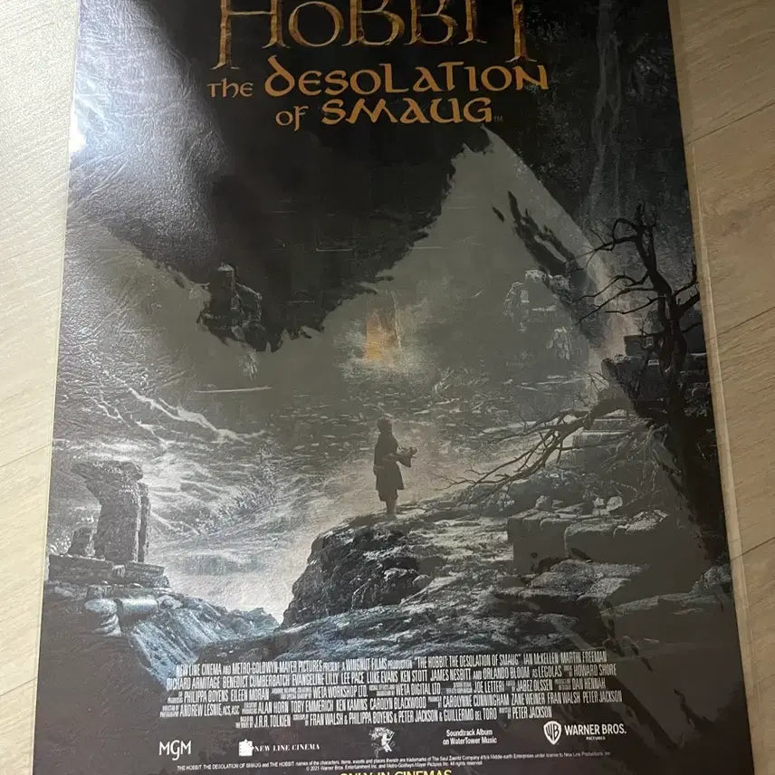 [BUNJANG] The Hobbit Trilogy CGV Re-release Poster Set (3 Types) / 호빗 트릴로지 3종 포스터 cgv